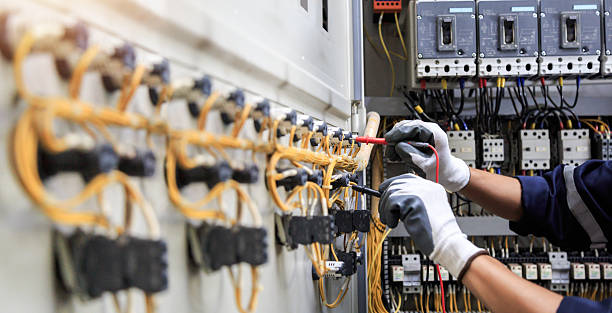 Professional Electrician technician working in Pittsboro, NC